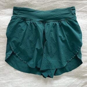 Lululemon Fast and Free Shorts PRE UPDATE Storm Teal